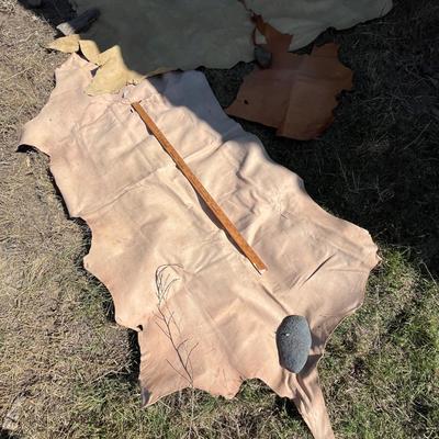 Leather pieces