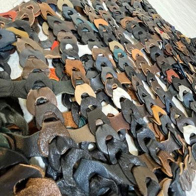 Super cool scrap leather vest