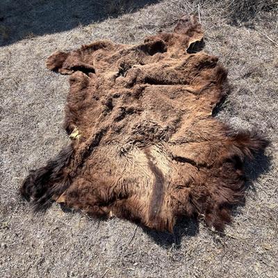 Rustic cow hide