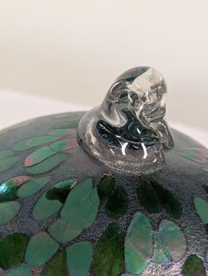 Large Hand Blown Glass Ornament