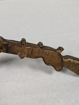 Gun Handled Folding Knife