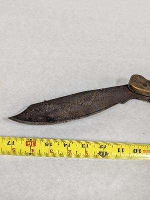 Gun Handled Folding Knife