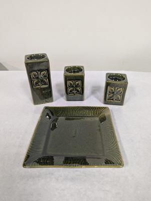 Ceramic Candle Garden Decor