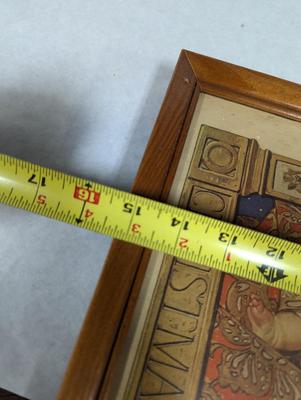 1927 Framed Christmas Virgin Mary Jesus Religion Christmas Cover