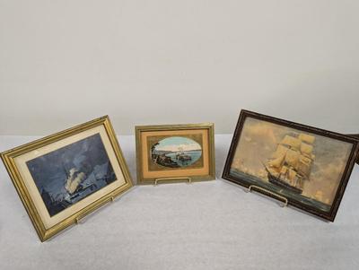 Framed Nautical Art