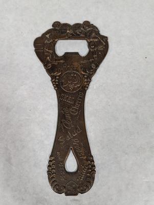 Vintage Solid Brass German Bottle Opener