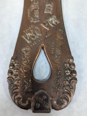 Vintage Solid Brass German Bottle Opener
