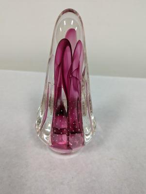 Signed Jim Karg 1998 Glass Sculpture