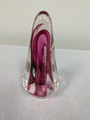 Signed Jim Karg 1998 Glass Sculpture