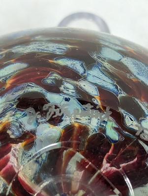 Signed Multi-Color Paperweight
