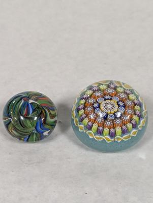 Handcrafted Glass Paperweights 1 Is Signed