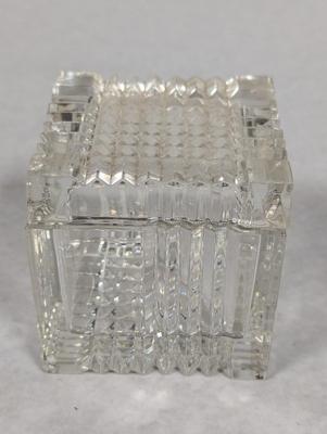 Mikasa Crystal Cut Glass Trinket Box With Lid Choice 2