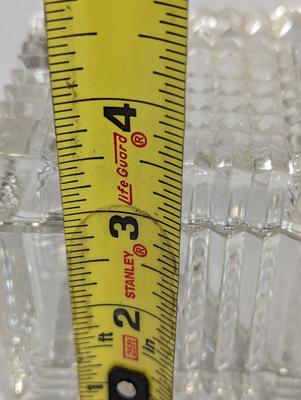 Mikasa Crystal Cut Glass Trinket Box With Lid Choice 2