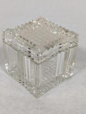 Mikasa Crystal Cut Glass Trinket Box With Lid Choice 2