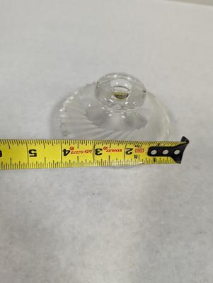 Vintage Glass Perfume Bottle No Top