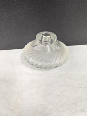 Vintage Glass Perfume Bottle No Top