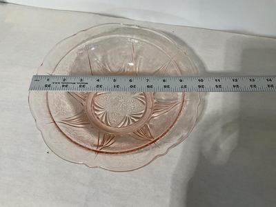 Vintage Royal Lace Pink Depression Glass Bowl