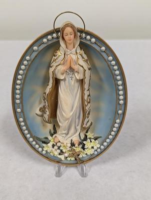 The Bradford Exchange Our Lady Of Hope Collector Plate