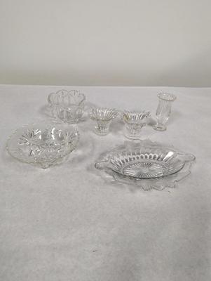 Crystal Candle Holders & Candy Dishes