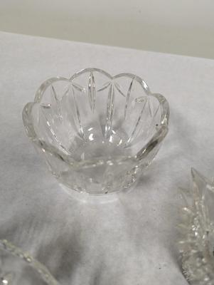 Crystal Candle Holders & Candy Dishes