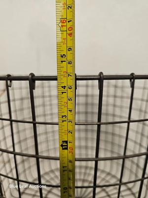 Lot 13: Large Decorative Wire Basket