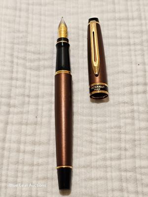 Lot 18: Waterman Paris M Size Nib - Brown Matt Finish