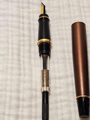 Lot 18: Waterman Paris M Size Nib - Brown Matt Finish