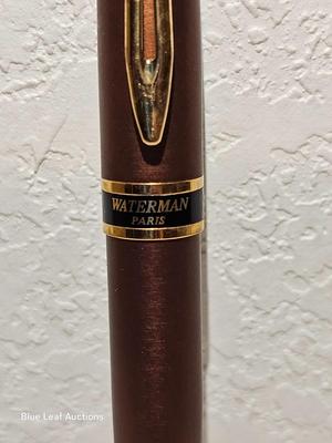 Lot 18: Waterman Paris M Size Nib - Brown Matt Finish
