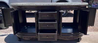 Lot 28: Double Sink Bathroom Vanity