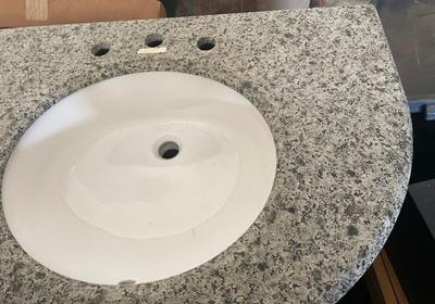 Lot 28: Double Sink Bathroom Vanity