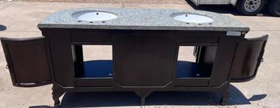 Lot 28: Double Sink Bathroom Vanity