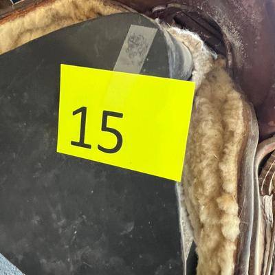 Vintage western saddle