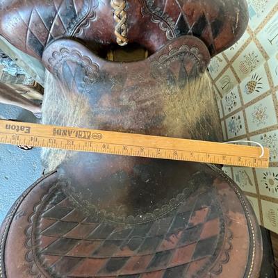 Antique Western Saddle