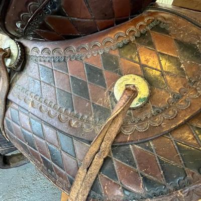 Antique Western Saddle