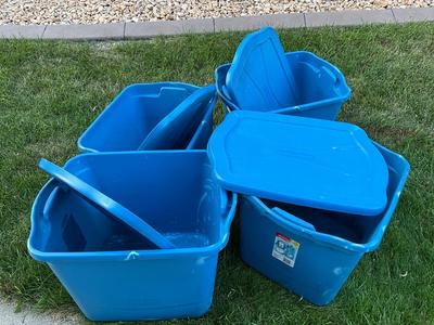 Rubbermaid Totes 18gal - 4