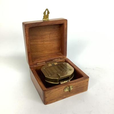 457 Vintage Stanley London Brass Natural Sine Compass