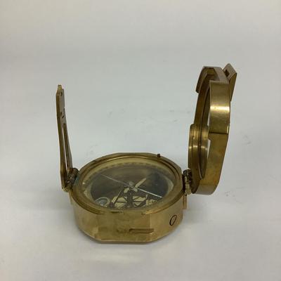457 Vintage Stanley London Brass Natural Sine Compass