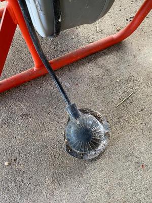 RIGID Kollmann K-380 Drum Machine Drain Cleaning Warrior!