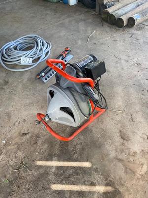 RIGID Kollmann K-380 Drum Machine Drain Cleaning Warrior!