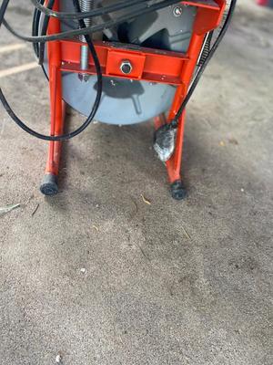 RIGID Kollmann K-380 Drum Machine Drain Cleaning Warrior!