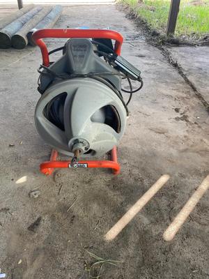 RIGID Kollmann K-380 Drum Machine Drain Cleaning Warrior!