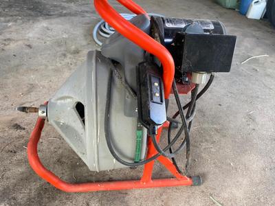 RIGID Kollmann K-380 Drum Machine Drain Cleaning Warrior!