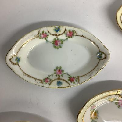 464 Antique Nippon Salt Dishes