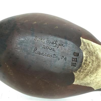 478 Beth Metzger Carved Decoy 2002