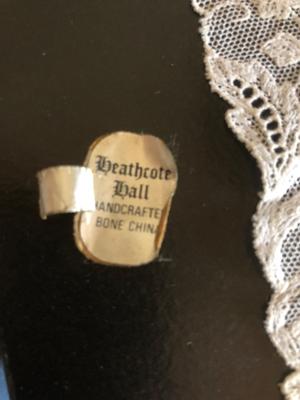 Heathcoth Hall Bone China Flowers and Display Vase