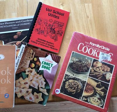 Vintage Cookbooks Lot