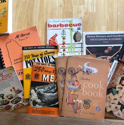 Vintage Cookbooks Lot