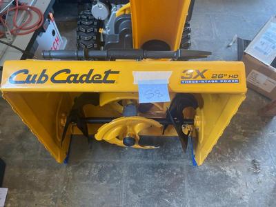 S8-Cub Cadet Snowblower