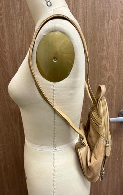 Aurielle Leather Small Purse Backpack Travel Bag