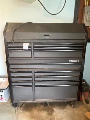 S10-large husky tool chest with keys